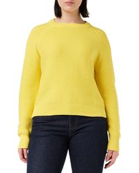 French Connection - Lily Mozart Long Sleeve Crew Neck Jumper Pullover Sweater - Lyst