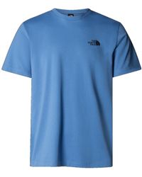 The North Face - Simple Dome T-Shirt Indigo Stone S - Lyst