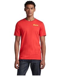 G-Star - G-Star Para Hombre Camiseta Photographer Graphic Slim - Lyst