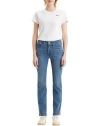 Levi's - 314 Shaping Straight Jeans,lapis Bare,31w / 30l - Lyst