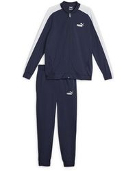 PUMA - Survêtement tricoté style baseball XS Navy Blue - Lyst