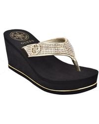 Guess - Sandalo da donna con - Lyst