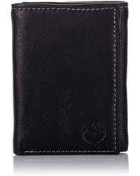 Timberland - Genuine Leather Rfid Blocking Trifold Security Wallet - Lyst