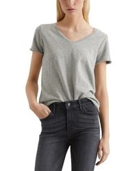 Marc O' Polo - Marc Oߴpolo Denim Organic Cotton T-shirt With V-neck - Lyst