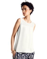 Street One - A321480 Materialmix White - Lyst