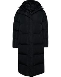 Superdry - Studios Hooded Longline Puffer Down Winter Coat - Lyst