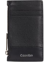 Calvin Klein - Uomo Porta Carte Subtle Mix Cardholder in Pelle - Lyst