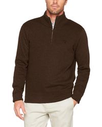 Gant Sacker Rib Half-Zip Sweater Pull Homme