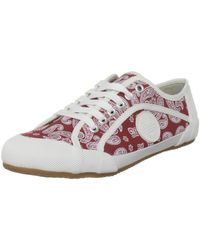Replay - Valgreen Red Lace Ups Trainers Gwv02.002.c0009t.047 3 Uk - Lyst