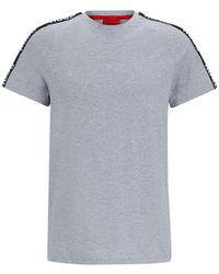 HUGO - BOSS Sporty Logo T-Shirt Medium Grey35 - Lyst