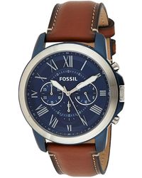 Fossil Men's Grant Chronograph White 