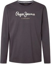 Pepe Jeans - Eggo Long N T-shirt - Lyst