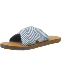 Oneill Sportswear Fw Profile Fabric Sandalen in Grey Womens Shoes Flats and flat shoes Sandals and flip-flops 