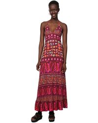 Robes Longues Desigual Pour Femme Jusqu A 52 Sur Lyst Fr