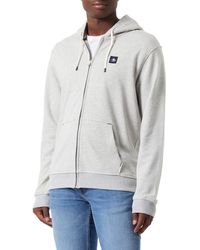 Scotch & Soda - Essential Logo Badge Zip-through Hoodie Hooded Sweatshirt - Lyst