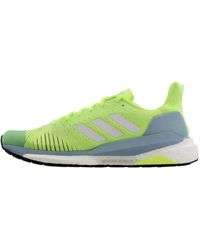 adidas - Performance Womens Solar Glide St Running Sneakers - Yellow (10.5) - Lyst