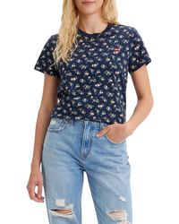 Levi's - Perfect Non-graphic Tees - Lyst
