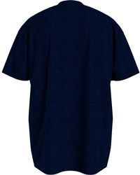 Tommy Hilfiger - S Short Sleeve Regular Fit T-shirt Logo Desert Sky M - Lyst