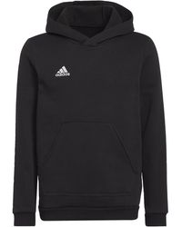 adidas - Entrada 22 Sweat Hoodie -kind Sweatshirt,zwart,152 - Lyst