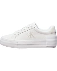 Calvin Klein - Jeans Vulc Flatform Low MG Lth Yw0yw01613 - Lyst