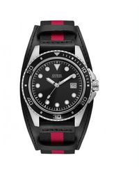 Guess - Reloj Analogico para Mujer de Cuarzo con Correa en Cuero W0909L3 - Lyst