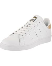 lyst adidas originals stan smith vulc schuhe in schwarz für männer lyst adidas originals stan smith vulc schuhe in schwarz für männer