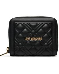 Love Moschino - Portefeuille avec porte-monnaie pour femme de marque - Lyst