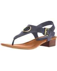 tommy hilfiger navy sandals