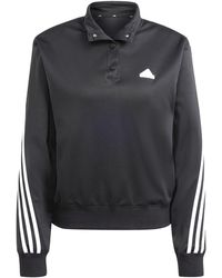 adidas - Iconic Wrapping 3-Stripes Snap Track Jacket Haut de Piste - Lyst