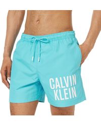 Calvin Klein - Cavin Kein Underwear K0k00812 Wiing Hort Bue An - Lyst