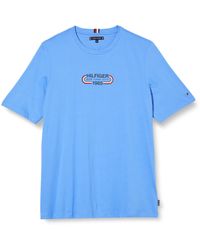 Tommy Hilfiger - Bt-hilfiger Track Graphic Tee-b Mw0mw36055 S/s T-shirts - Lyst
