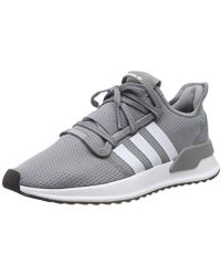 adidas Continental 80 Trainer Grey in Gray for Men Lyst adidas Herren Handball Spezial Sneaker Grau (Grey Two F17Hi