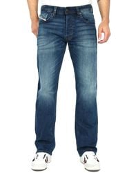 DIESEL - Straight-Jeans Regular Fit Hose - Lyst