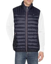 Tommy Hilfiger - Lightweight Packable Puffer Vest Chaleco de plumón - Lyst