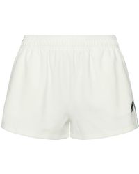 Superdry - Code SL Velour Short W7110360A Off White 16 Mujer - Lyst