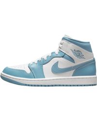 Nike - Air 1 Mid "unc" Shoes - Lyst