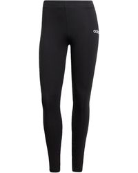 adidas - Essentials Linear Cotton LEGGINGS - Lyst