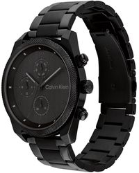 Calvin Klein - Analog Japanese Quartz Watch With Stainless Steel Strap 25200359 - Lyst