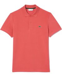 Lacoste - S Sport Polo Shirt Red M - Lyst