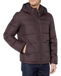 Tommy Hilfiger - Chaqueta acolchada con capucha para hombre - Lyst