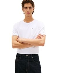 Tommy Hilfiger - Big-tall Big And Tall T Shirt With Pocket Shirt - Lyst