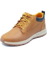 Timberland - 0A2JAC Killington Trekker Low Chukka Scarponcini per Uomo in Pelle Marrone - Lyst