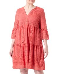 Vero Moda - Vmhoney Lace 3/4 V-Neck Tunic WVN Ga - Lyst