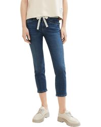Tom Tailor - Alexa Straight Cropped Jeans - Lyst