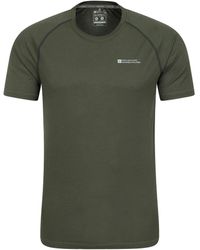 Mountain Warehouse - Aero Ii Mens Short Sleeve Top - T-shirt, Lightweight Tee Shirt, Breathable Top - For, Gym, Sports, Outdoor - Lyst