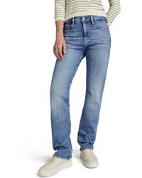 G-Star RAW - Strace Straight Jeans Voor - Lyst