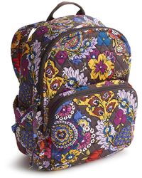 Vera Bradley - Premium Cotton Small Banbury Backpack - Lyst