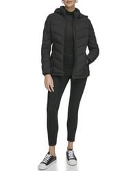 Calvin Klein - Light-weight Hooded Puffer Jacket - Lyst