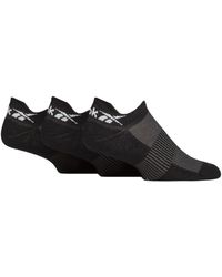 Reebok - Unisex 'essentials' Trainer Sock - Mens & Ladies, Cotton, Sports Use, Cushioned, Arch Support, Plain, Pull-up Heel, 3 - Lyst