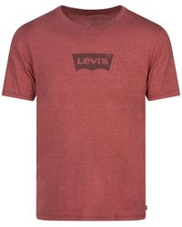 Levi's - Graphic Crewneck Tee Reds - Lyst